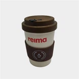 لوگو کے ساتھ دوبارہ قابل استعمال ببل ٹی کپ